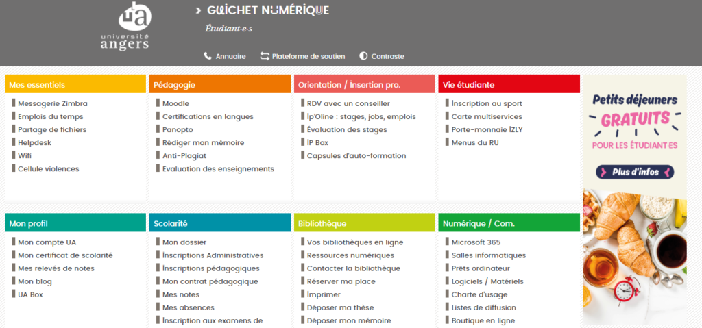 ENT Université d’Angers : guide complet pour accéder et utiliser votre espace numérique étudiant ENT Université d’Angers : accès et guide complet étudiant