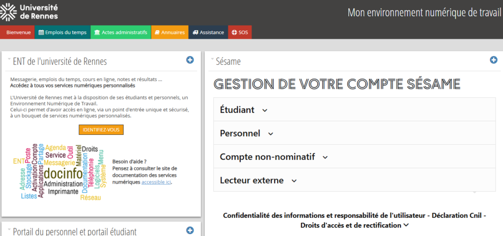 ENT Rennes 1 : comprendre, activer et utiliser l’espace numérique universitaire