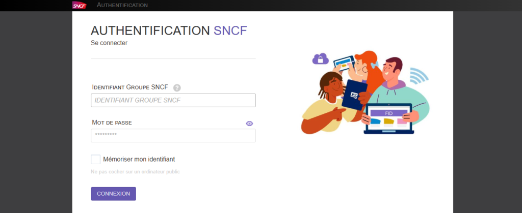 Agence paie et famille SNCF : accès, services et gestion des droits