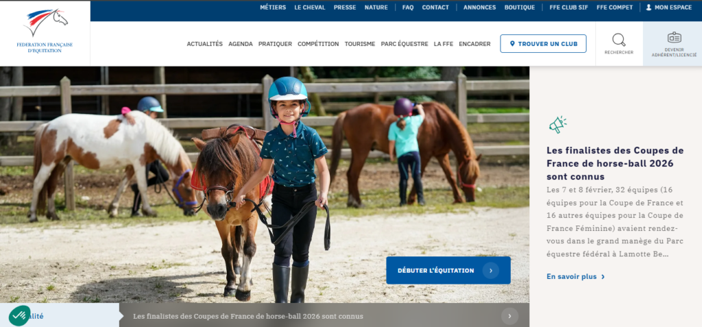 FFE SIF : plateforme numérique de référence pour la gestion des compétitions équestres