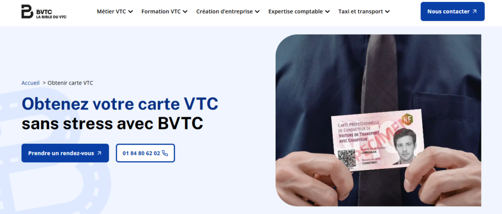 Carte VTC BVTC : démarches, conditions et différences pour exercer légalement