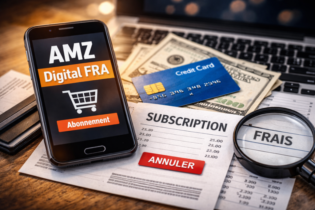 AMZ Digital FRA : comprendre ce prélèvement et reprendre le contrôle de vos abonnements AMZ Digital FRA : comprendre ce prélèvement et reprendre le contrôle de vos abonnements