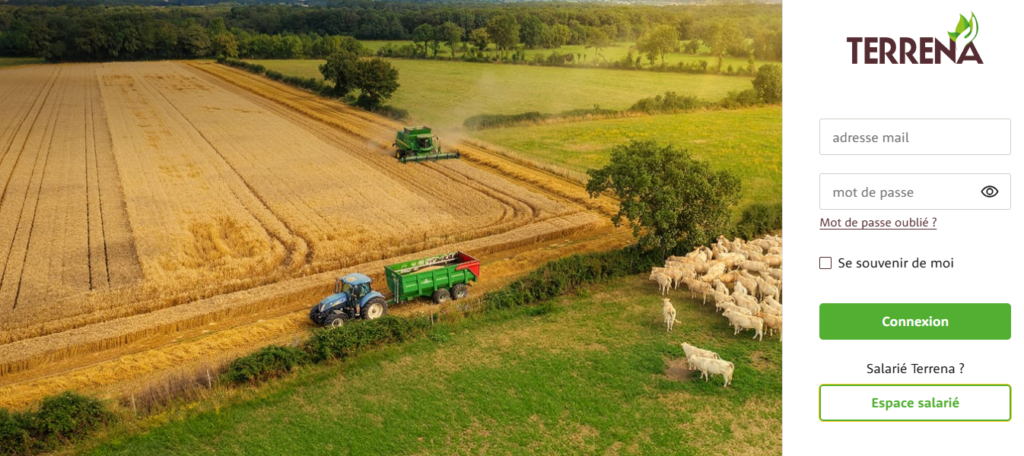 Terciel : portail Terrena, connexion et gestion de votre exploitation