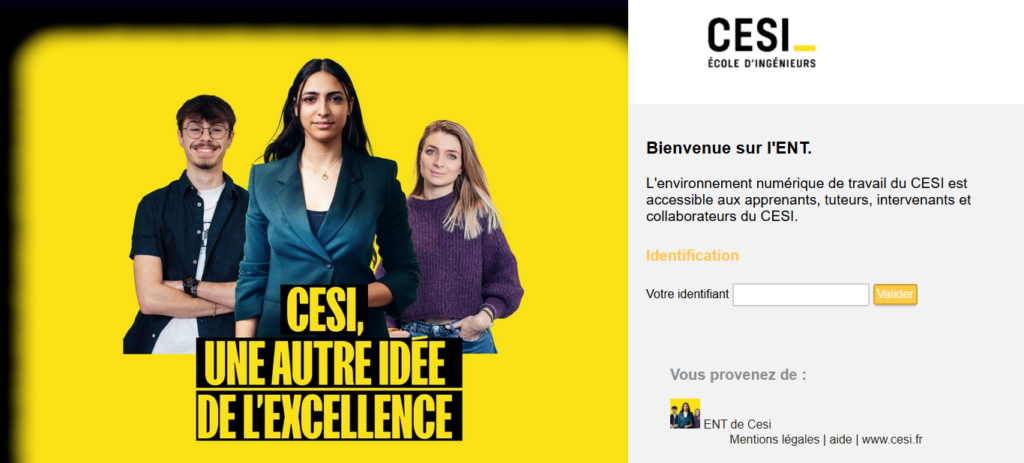 ENT CESI : connexion, fonctionnalités et utilisation de l’espace numérique étudiant ENT CESI : connexion, fonctionnalités et utilisation de l’espace numérique étudiant