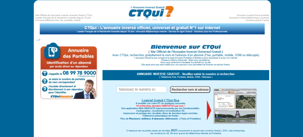 CTqui gratuit : comment identifier un numéro inconnu en quelques secondes