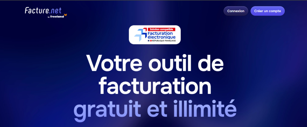 Facture.net : logiciel de facturation gratuit pour freelances et TPE