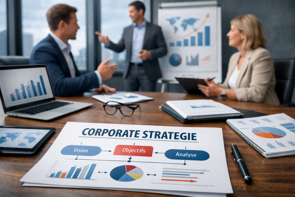Corporate strategie : comprendre la stratégie corporate et son rôle dans l’entreprise
