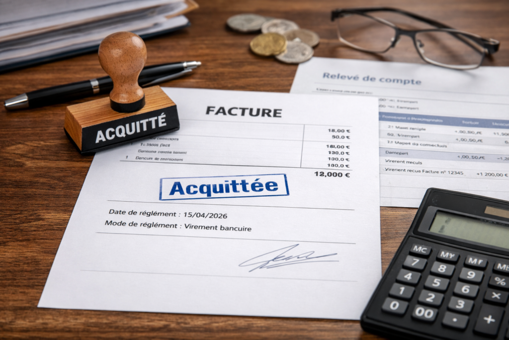 Facture acquittée : guide complet pour sécuriser vos paiements